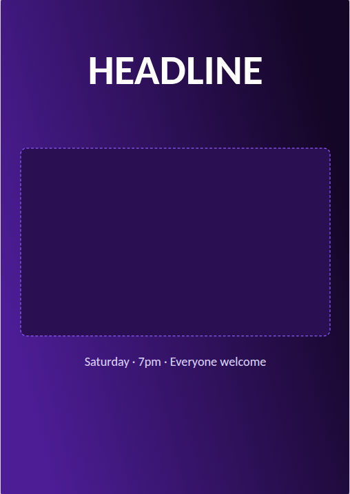 Archived Holly Draw poster export